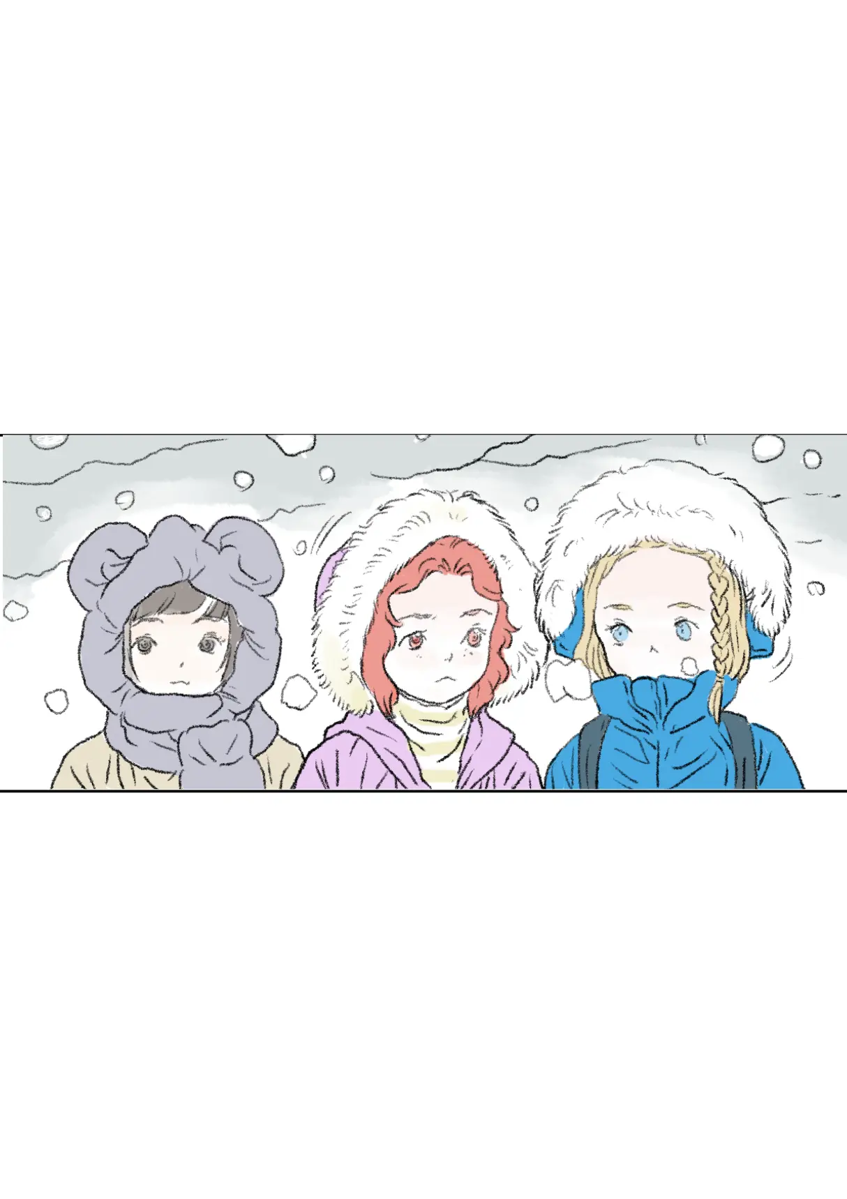Snowing